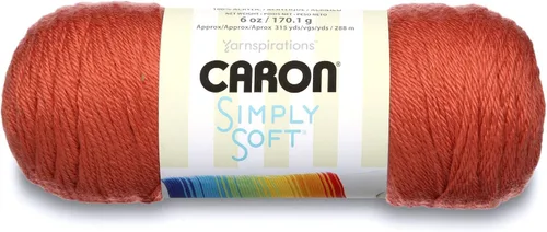 Vista 9 de Caron Simply Soft Paints Hilo (4) Grosor Mediano Worsted 100% Acrílico - 5oz - Oceana - Lavado y Secado a Máquina