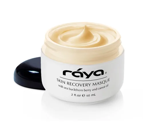 Vista 20 de Raya Azulen - Mascarilla calmante (602) Mascarilla de tratamiento facial calmante para pieles sensibles Tonifica y refina la tez Fabricado
