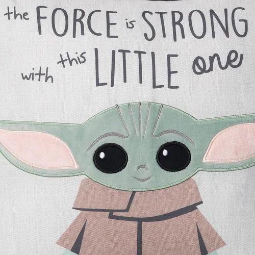 Vista 3 de Lambs & Ivy Star Wars The Child/Baby Yoda - Cojín decorativo para cuarto de bebé