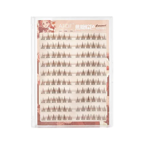 Vista 10 de Extensión de Pestañas DIY Efecto 3D Natural Individual 9/11/12mm Pestañas 80 Racimos Pestañas de Volumen Set Mixto, Extensión de Pestañas Caseras