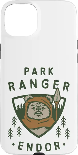 Vista 9 de Funda para iPhone 16 Star Wars Ewok Park Ranger Endor