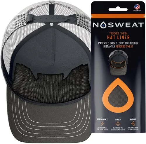 Vista 3 de Trucker Hat Sweat Liner & Mesh Hat Sweat Guard Bands Patentado por NoSweat
