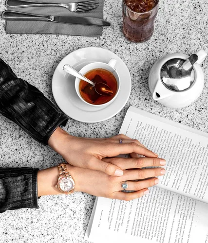 Vista 4 de Stuhrling - Reloj de buceo para mujer con pulsera de acero inoxidable movimiento de cuarzo y fecha