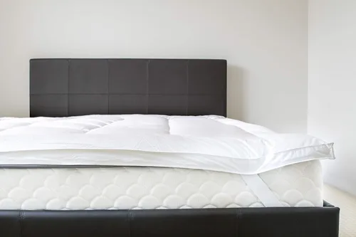 Vista 2 de Pack: 1 Colchón individual (44"x78", 34.92 oz/m2) Cubrecolchón de alpaca real peruana cubierto de algodón Pima peruano 600-Tc +1 Encasement Pima