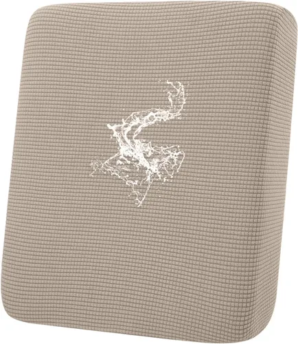 Vista 139 de Fundas impermeables para sofá seccional, fundas de cojín antideslizantes para sofá Ajuste seccional en forma de L, tela jacquard elástica, parte