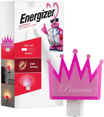 Vista 9 de Energizer Luz nocturna flamenco, neón, encendido/apagado automático, rosa