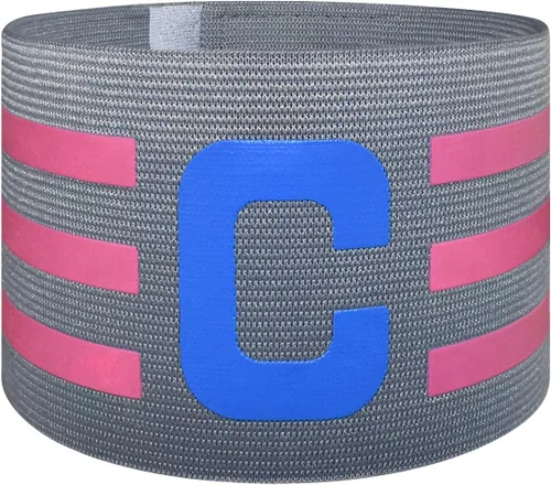 Vista 14 de Sports Captain C Arm Band for Team Training, Unisex Elastic Soccer Captain Armband Adjustable Outdoor Football Player Captain's ArmBands for Adult