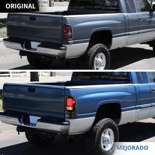 Vista 6 de Luces traseras LED para RAM 1500 1994-2001, luces traseras LED negras ahumadas para Dodge RAM 1500/2500 / 3500 1994 1995 1996 1997 1998 1999 2001