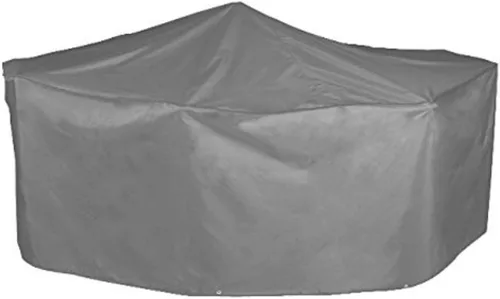 Vista 7 de Bosmere Funda ovalada/rectangular para mesa y sillas, 126 pulgadas de largo x 75 pulgadas de ancho x 37 pulgadas de alto Verde
