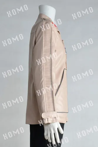Vista 6 de XOMO Finn Cosplay Disfraz de Stormtrooper Uniforme, traje completo