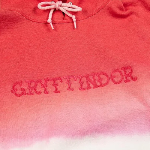 Vista 2 de Bioworld Harry Potter Gryffindor House - Sudadera con capucha bordada unisex para adultos, Multi colorido
