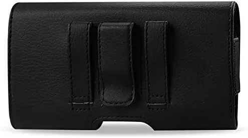 Vista 3 de Reiko Reiko - Funda de transporte horizontal de cuero con tarjetero para iPhone 6 Plus de 5.5 pulgadas, color negro, funda de transporte, embalaje