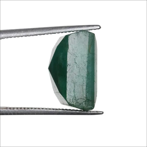 Vista 3 de GEMHUB 3.95 unidades de piedras preciosas sueltas con certificación Egl de esmeralda verde natural, para colganteanillocollar AO-481, Gema, Zambian