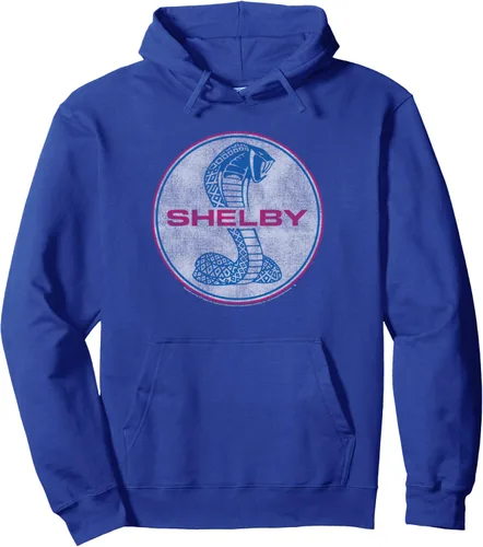 Vista 3 de Carroll Shelby Sudadera con capucha Cobra a todo color, Negro