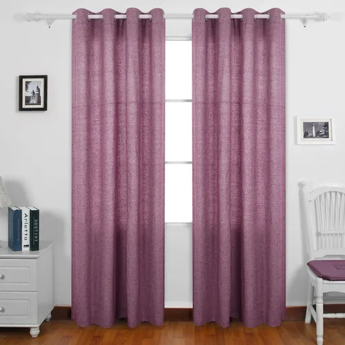 Vista 13 de Deconovo Curtains cortinas de ventana recicladas de algodón para sala de estar