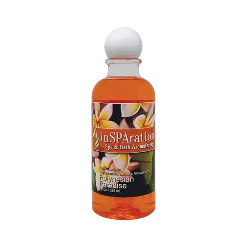 Vista 8 de inSPAration Spa and Bath Aromatherapy 111X Líquido de Spa, 9 Onzas, April Showers, Morado