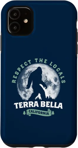 Vista 6 de iPhone 12 mini Terra Bella California Bigfoot Night Walk Retro Case
