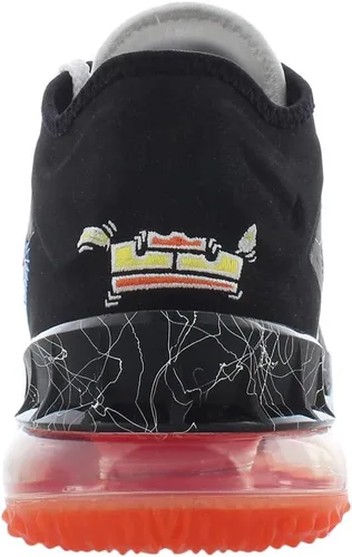 Vista 4 de Nike Lebron 18 Low Space Jame New Legacy Baloncesto Sylvester Tweety Bird edición limitada, blancocarmesí brillantenegro, 10.5, Blanconegro