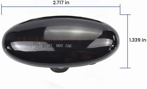 Vista 8 de Para-Mazda 2 para Mazda 3 5 6 BT-50 MPV 2 piezas LED dinámica señal de giro lateral luz intermitente secuencial luz intermitente (amarillo)