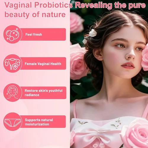 Vista 5 de Probióticos vaginales para mujeres – Hidratante vaginal que apoya la salud vaginal, el equilibrio del pH, combate la picazón, el olor y la levadura
