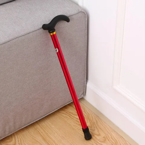 Vista 9 de Bastón para caminar de aleación de aluminio para hombres bastón ajustable para hombres