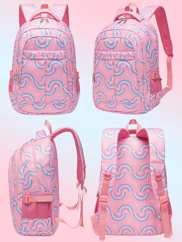 Vista 15 de BLUEFAIRY - Mochilas para niños y niñas, escuela primaria, jardín de niños