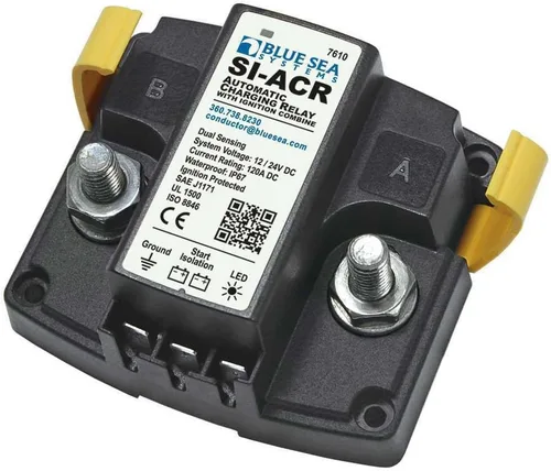 Vista 3 de Blue Sea 7610 Relé de carga automática serie SI de 120 amperios