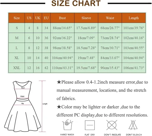 Vista 5 de Fragarn Trajes de playa para mujer, falda retro de verano para mujer, falda de manga corta europea y americana, falda con dobladillo grande