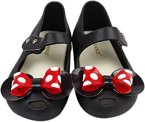 Vista 2 de iFANS - Sandalias de princesa para niñas, diseño de lunares