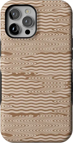 Vista 164 de Casely Funda para iPhone 12 Pro Max Always Vibing Retro Diseño protector audaz Diseño compatible con MagSafe