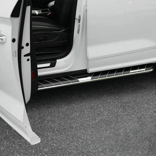 Vista 5 de FANTE 2 estribos laterales Nerf Bars protectores de aluminio para Mercedez Benz GLB 2020-2022