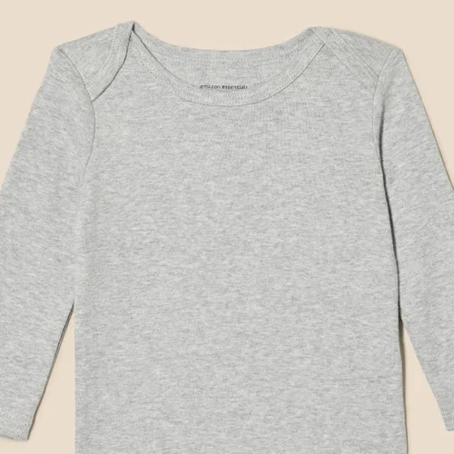 Vista 7 de Amazon Essentials Body unisex de manga larga para bebés, paquete de 6