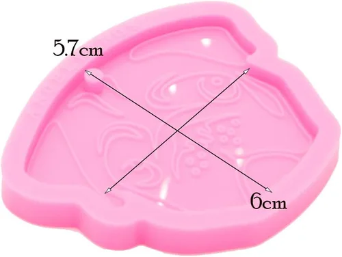 Vista 5 de Molde de silicona brillante para perros de resina brillante para bricolaje, llavero, joyería, molde epoxi, manualidades, manualidades, moldes
