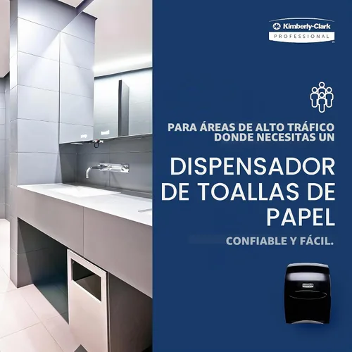Vista 9 de Kimberly-Clark Professional Dispensador manual de toallas de papel de rollo