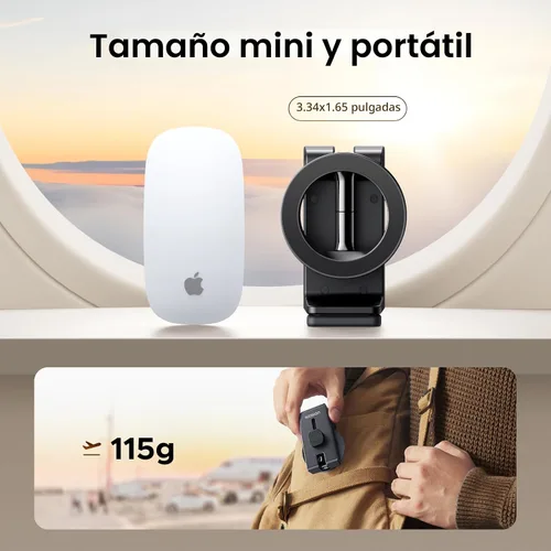 Vista 6 de UGREEN Magsafe Air Plane Travel Essentials - Soporte magnético para teléfono compatible con iPhone 17 Air 16 15 14 Plus 13 12 Pro Max Mini Magsafe