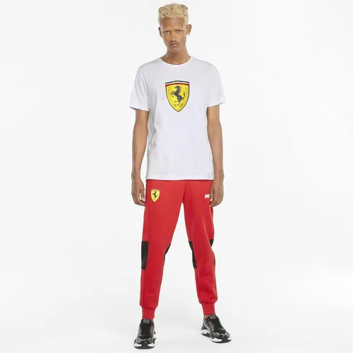 Vista 5 de PUMA Men's Standard Ferrari Race Colored Big Shield Tee