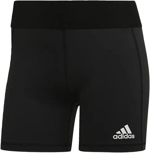 Vista 2 de adidas Pantalones cortos de voleibol Techfit para mujer, Negro