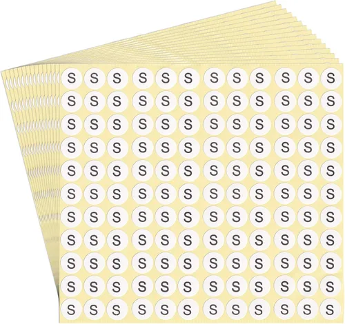 Vista 20 de dealzEpic - Etiquetas adhesivas de papel en blanco writable - 13x38mm