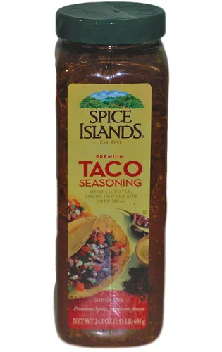 Vista 8 de Spice Islands Condimento prémium para tacos, 24.5 onzas