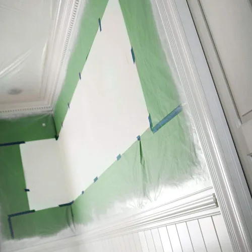 Vista 3 de Papel de enmascarar verde prémium de 6 pulgadas x 60 yardas