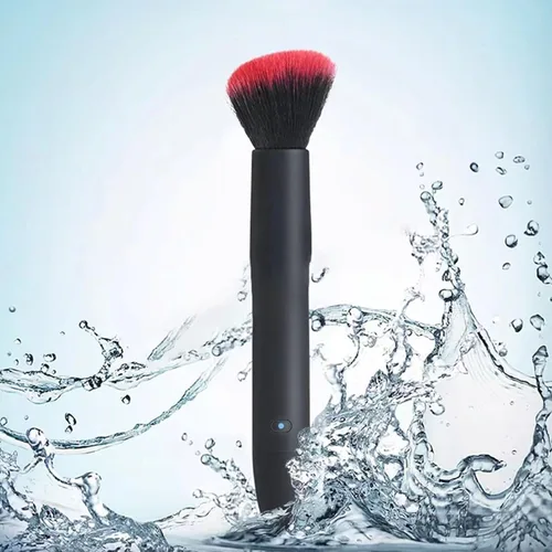 Vista 6 de 10 brochas de maquillaje motorizadas recargables por USB – Multifuncional cepillo de polvo suelto para corrector o rubor