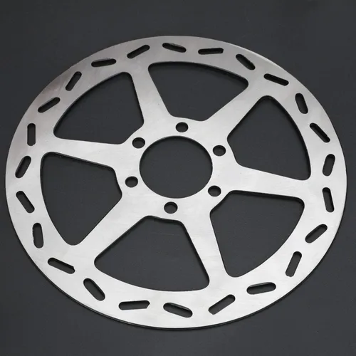Vista 8 de YOXUFA Rotor de freno de disco de mini bicicleta de 180mm con pastillas de repuesto para Baja Doodle Bug DB30 CT100U CC100X motor 97cc 98cc 100cc