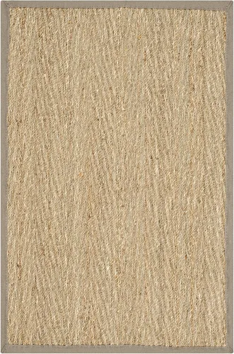 Vista 61 de Safavieh Colección de fibra natural NF115P - Alfombra (fibra natural), color gris, Fibras naturales