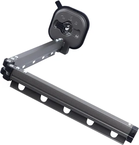 Vista 8 de AUNMAS Perchero de secado de ropa, para montar en la pared, perchero retráctil para secar ropa, ahorrador de espacio, para balcón, lavandería, baño