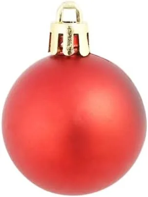 Vista 4 de YAFF Juego de 100 adornos para árbol de Navidad, juego de bolas de Navidad de plástico, inastillables y reutilizables, juego de bolas decorativas