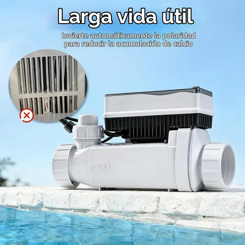 Vista 7 de Célula de sal para piscina: se adapta a celdas de sal Pentair, piscina
