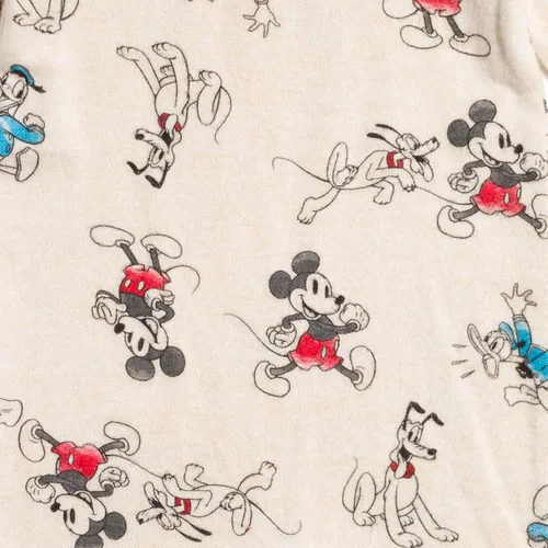 Vista 3 de Disney Mickey Mouse Pluto Donald Duck Baby Snap Sleep N' Play - Overol recién nacido a bebé