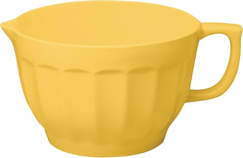 Vista 9 de UP UPware Tazón de melamina estilo Latte con boquilla de vertido, mango y base antideslizante, mango de agarre para mezclar y verter fácilmente