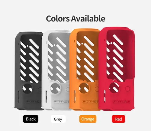 Vista 2 de Funda protectora para DJI Osmo Pocket 3, Funda de silicona Bolsillo 3 Funda de cámara Protector de piel (negro)