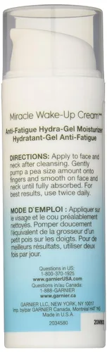 Vista 4 de Garnier SkinActive Miracle Crema hidratante facial antifatiga, 1.7 onzas líquidas